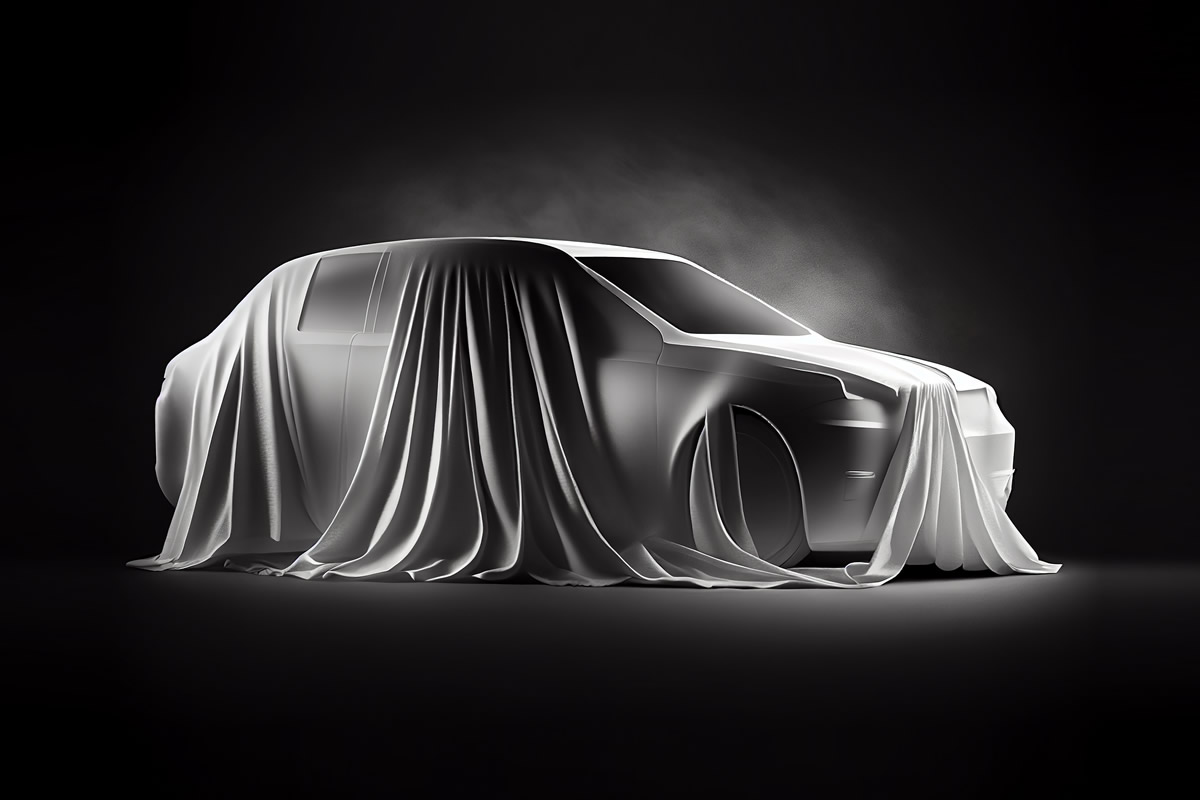 Draped Car